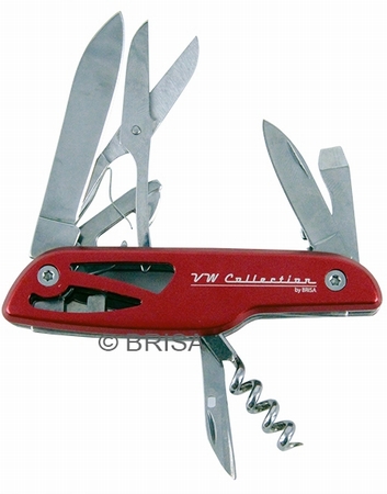 VW BULLI TASCHENMESSER auf einer Tiefencastel Wunschliste / Geschenkidee