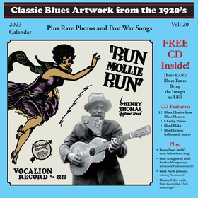 CLASSIC BLUES ARTWORK FROM THE 1920s - 2023 Calendar