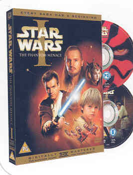 STAR WARS PHANTOM MENACE EPISODE 1 (DVD) - George Lucas