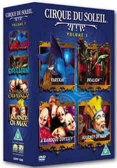 CIRQUE DU SOLEIL BOX SET 1 (DVD)