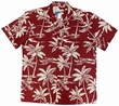 ORIGINAL HAWAIIHEMD - WAIMEA CANOE - ROT - WAIMEA CASUAL