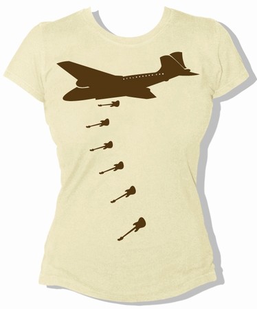 DROWNING THE WORLD IN MUSIC SHIRT - GIRL auf einer Löhningen Wunschliste / Geschenkidee