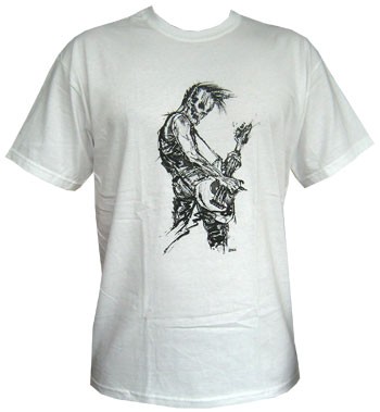 BASSIST - WHITE - MEN SHIRT