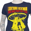LIGHTNING BEATMAN GIRLIE SHIRT - BLUE