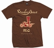 MC Voodoobeat - Men Shirt - brown Modell: VBT228-brown