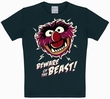 KIDS SHIRT - MUPPETS - BEWARE OF THE BEAST SCHWARZ