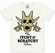Logoshirt - Itchy und Scratchy Weiss - Shirt Modell: LOS0400990008
