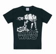 LOGOSHIRT - STAR WARS SHIRT AT-AT SCHWARZ