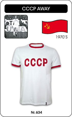 UDSSR RETRO TRIKOT CCCP 1970