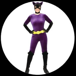Catwoman Retro Kost�m Deluxe - 60er Jahre - Klicken f�r gr�ssere Ansicht