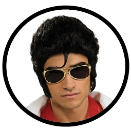 Elvis Deluxe Per�cke - Klicken f�r gr�ssere Ansicht