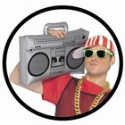 AUFBLASBARER GHETTO BLASTER