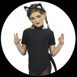 Kinder Katzen Garnitur - schwarz - Klicken f�r gr�ssere Ansicht