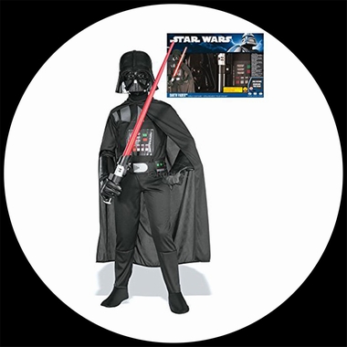 Darth Vader Kinder Kost�m - Boxset - Klicken f�r gr�ssere Ansicht