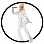 DISCO LADY KOSTÜM 70ER JAHRE