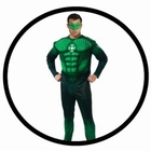 GREEN LANTERN HAL JORDAN KOSTÜM - DELUXE