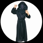 Hidden Face Robe Kinder Kost�m - Tod - Gesichtslos