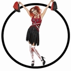 HIGH SCHOOL HORROR CHEERLEADER KOSTÜM