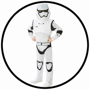 Stormtrooper Kinder Kost�m Deluxe EP7 - Star Wars - Klicken f�r gr�ssere Ansicht