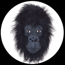 Gorilla Maske Deluxe Erwachsene - Klicken f�r gr�ssere Ansicht