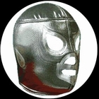 Lucha Libre Maske - El Santo silver