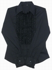 Rschenhemd Ladies - schwarz schwarz