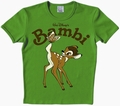 Logoshirt - Bambi Shirt - Gr�n - Vintage
