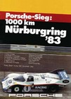 PORSCHE RENNPLAKAT - POSTER