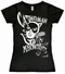  x LOGOSHIRT - CATWOMAN - GIRL SHIRT SCHWARZ
