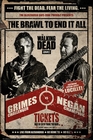 The Walking Dead Poster Grimes vs Negan Fight