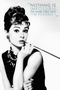 Audrey Hepburn Poster Nothing Is Impossible..