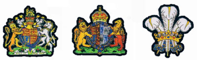3 k�nigliche Wappen