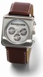 CASSOLA CHRONO LEATHER - SILVER - LAMBRETTA UHR