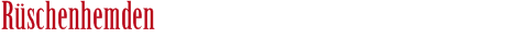 R�schenhemden