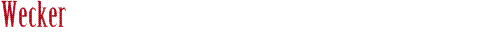 Wecker