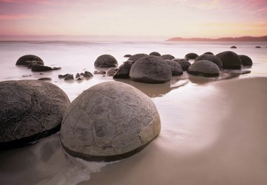 Fototapete Steine Moeraki Boulders - Klicken f�r gr�ssere Ansicht