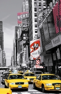 Fototapete - Riesenposter - New York  - Times Square II - Klicken f�r gr�ssere Ansicht