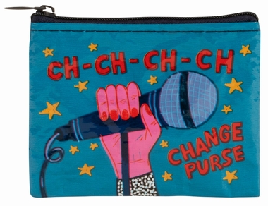 CH-CH-CH-CH CHANGE PURSE - GELDB�RSE BLUE Q