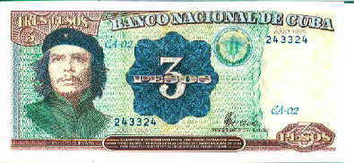 Che Guevara Banknote Kuba
